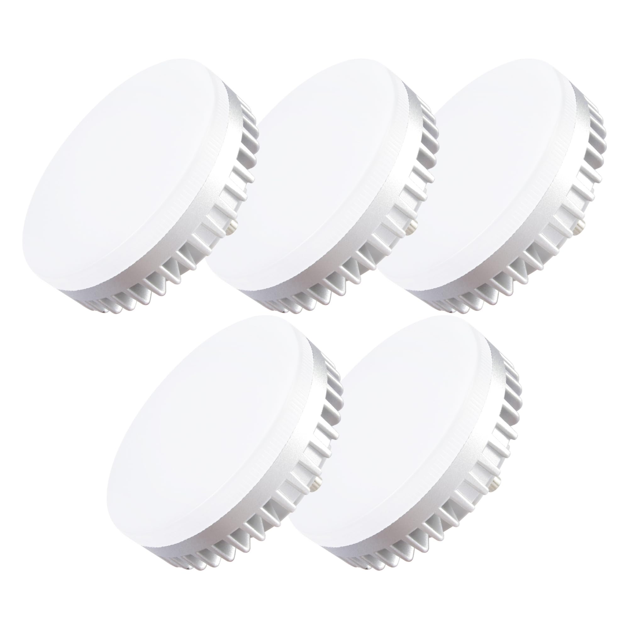 Amazon | GX53 LED電球 60W相当 φ74 高演色 630Lm 照射角100° 薄型